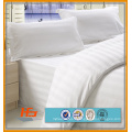 Feuilles de lit blanches de 105gsm blanchies de fibre de polyester de 100%